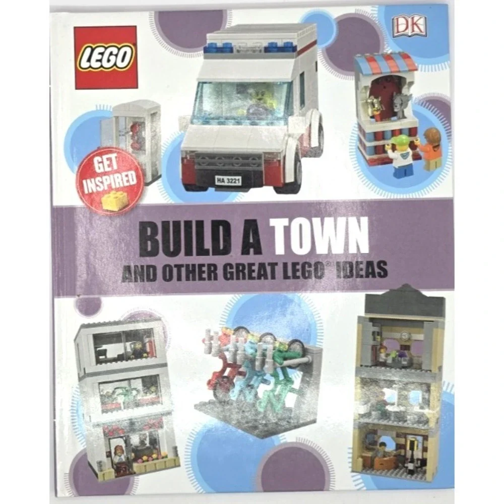 Lego Book Make a Mighty Mech & Other Lego Activities Hardcover Lot of 4 Fun Idea